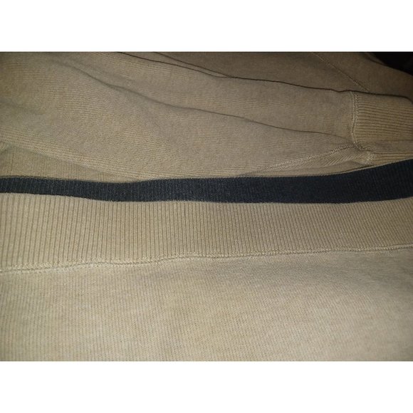 Cremieux Men's Pullover V-Neck Sweater Large Tan - Picture 4 of 4